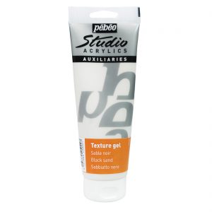 Pebeo White Sand texture Gel 250ml