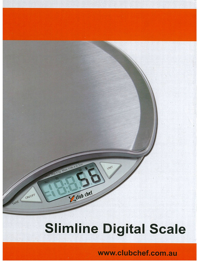 Digital Scales Stainless Steel 5kg x 1g