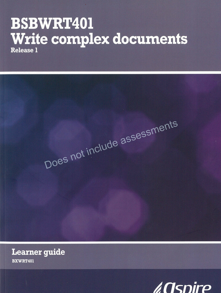 Write Complex Documents Content Only