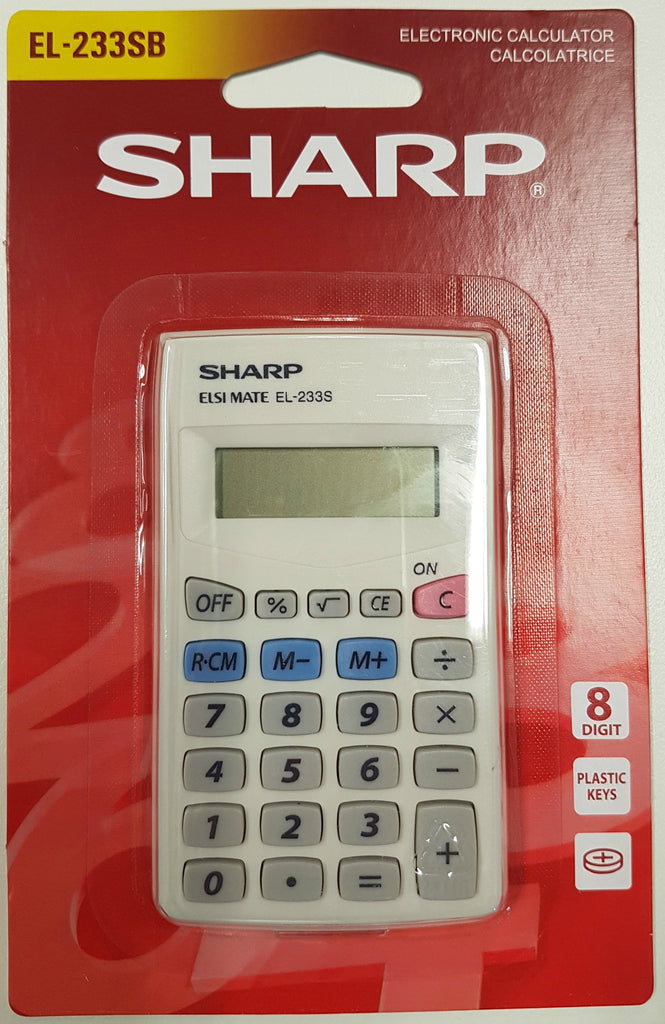 Calculator EL233S Sharp