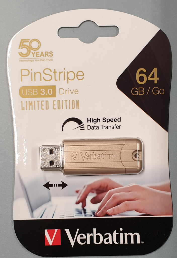 Verbatim  64GB USB Gold Limited Edition