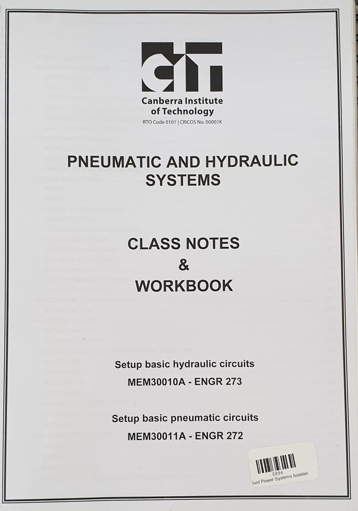 Fluid Power Systems booklet