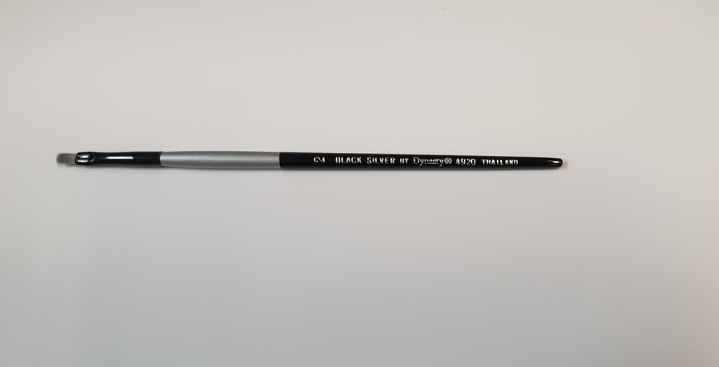 Brush 4920 Black/Silver Flat