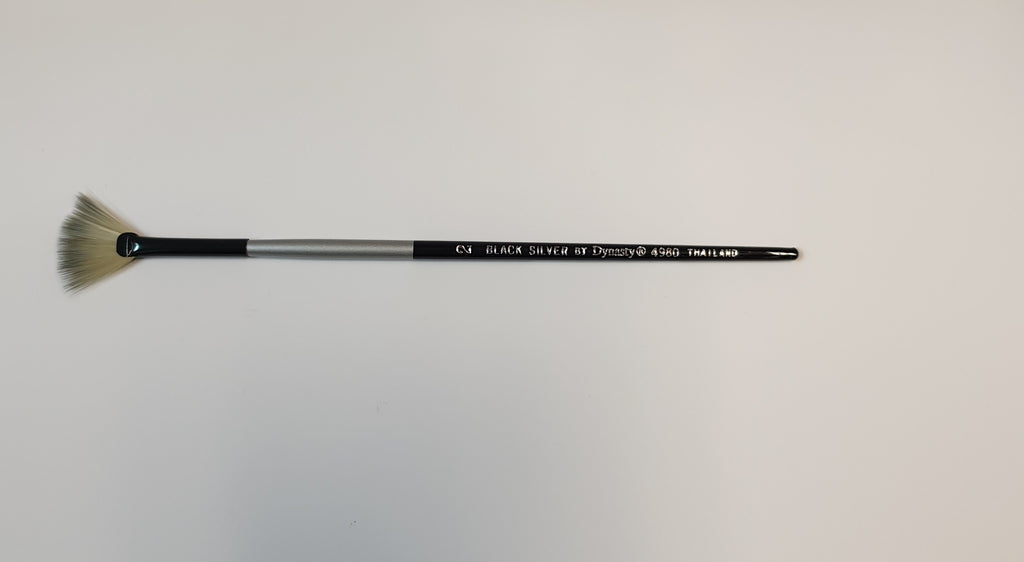Brush 4980 Black/Silver Fan