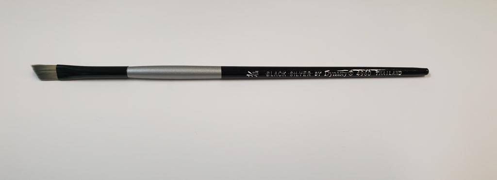 Brush 4960 Black/Silver Angle/Slant