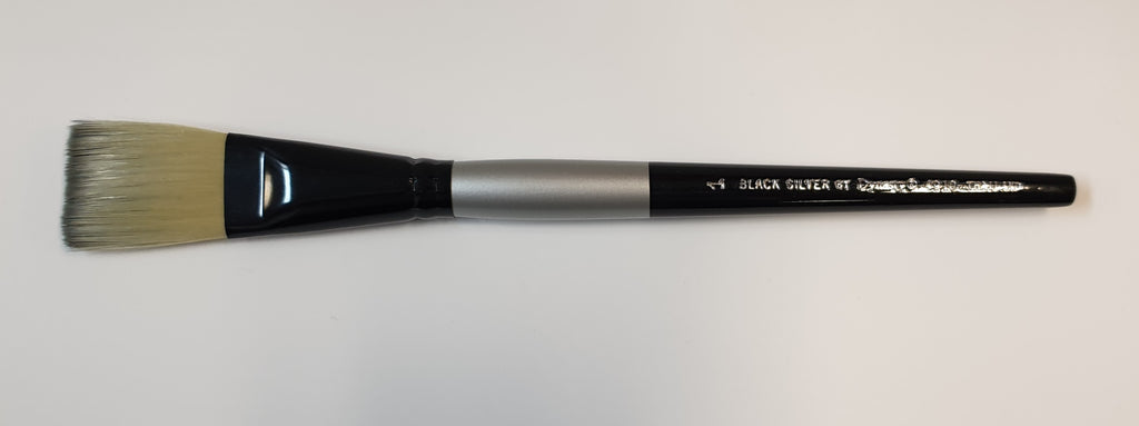 Brush 4910 Black/Silver Stroke