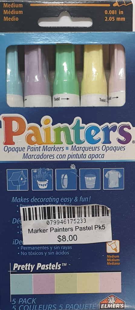 Marker Painters Pastel Pk5