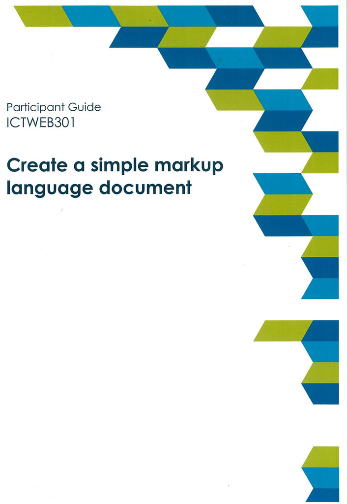 Create a Simple Markup Language Document Participant Guide