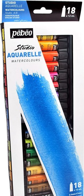 Paint Watercolour Set 18x12ml pebeo