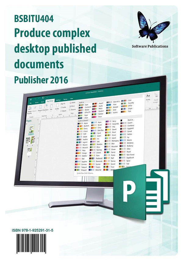 Produce Complex Desktop Published Documents Publisher 2016