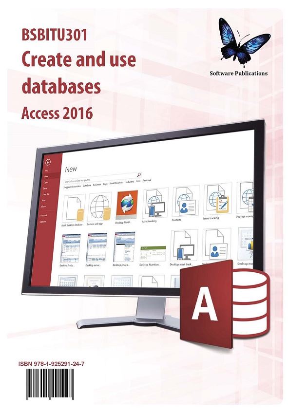 Create and Use Databases Access 2016