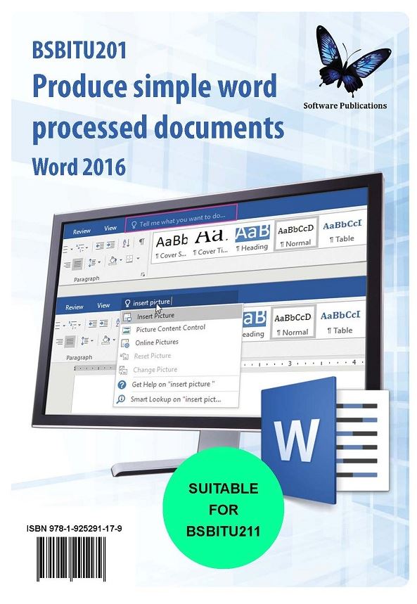 Produce Simple Word Processed Documents Word 2016