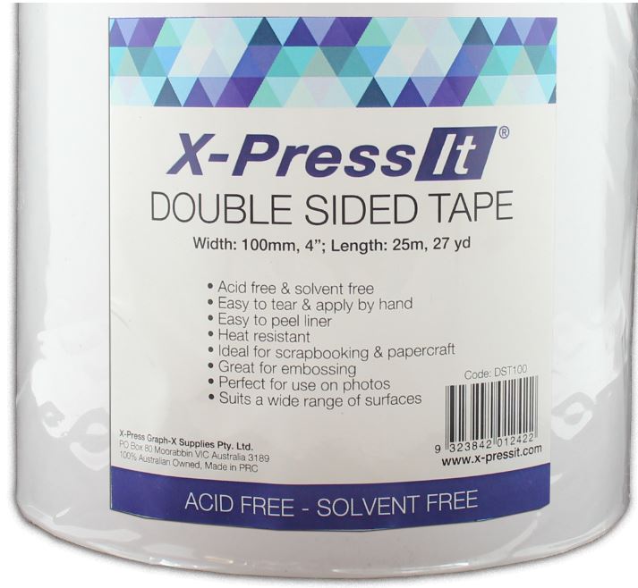 Tape Double sided 100mmx 25m