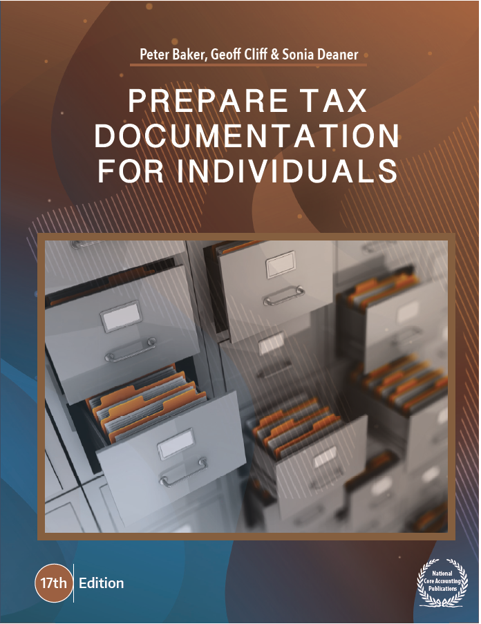 Prepare tax Documentation for Individuals 17th ed