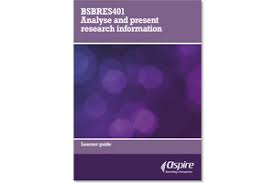 Analyse and Present Research Information Learner Guide Content Only